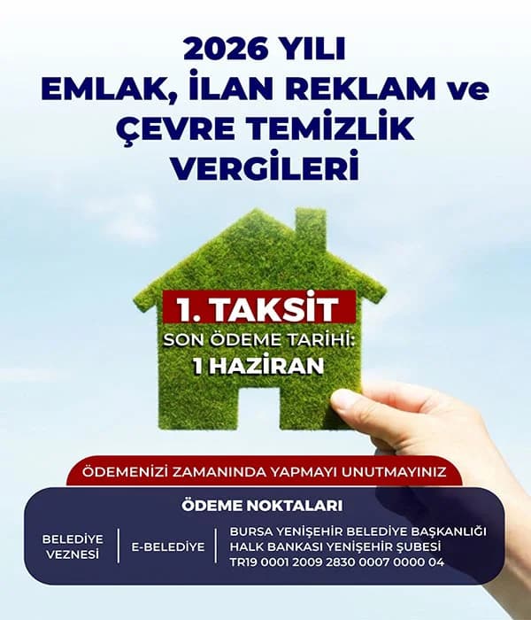 2026 Yılı Vergi Ödemeleri 1'nci Taksiti Başladı