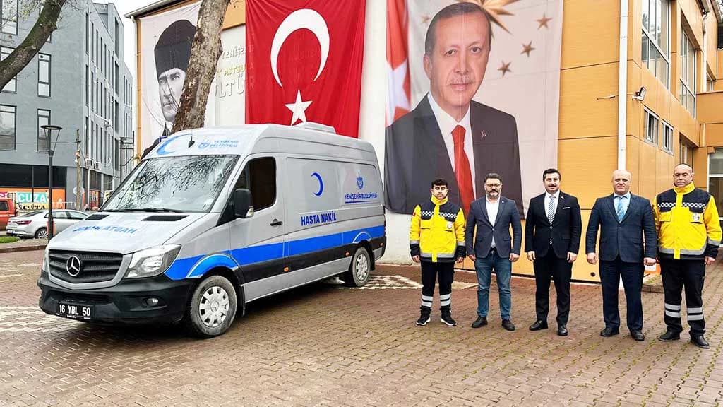 BAŞKAN ERCAN ÖZEL’İN ÇAĞRISI KARŞILIK BULDU: HASTA NAKİL ARACI HİZMETE GİRDİ