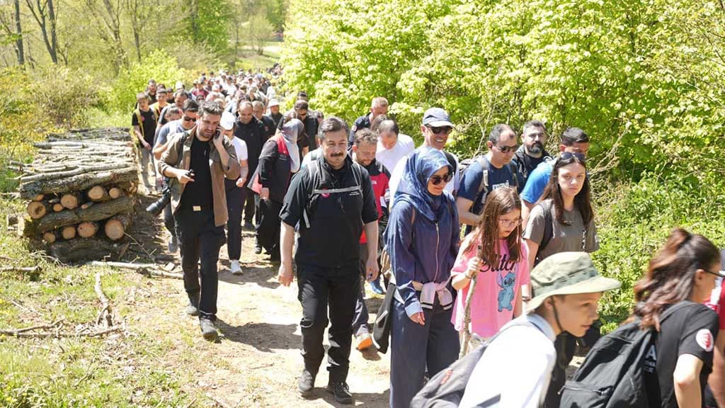 DOĞA YÜRÜYÜŞÜNE YENİŞEHİRLİLERDEN BÜYÜK İLGİ